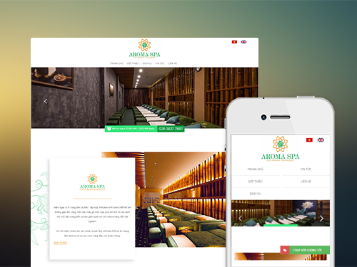 SPA ( MẪU 7 ) - Hệ thống sàn dự án website